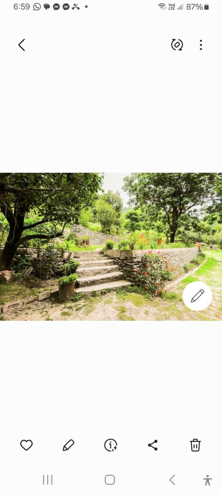 Tirthan Crest Homestay Banjār エクステリア 写真