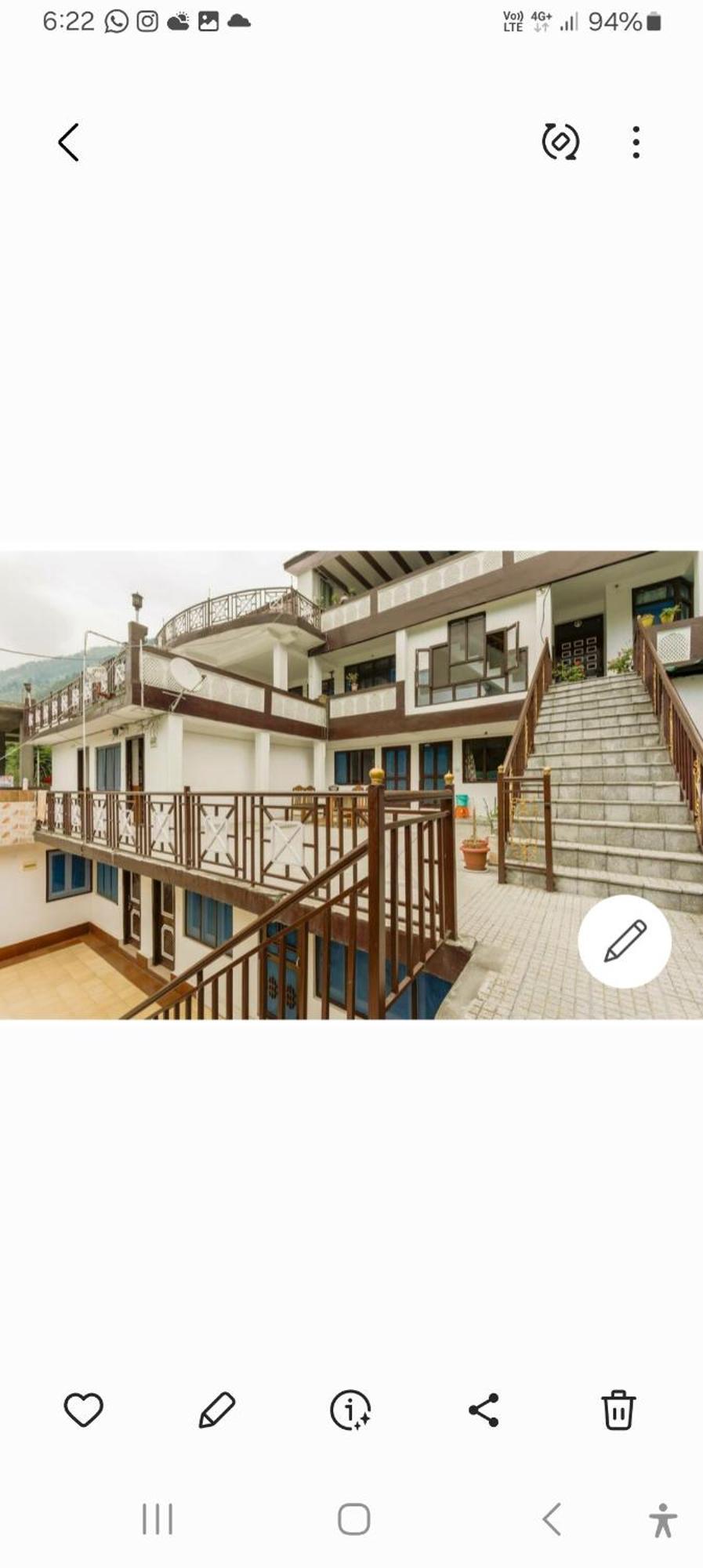 Tirthan Crest Homestay Banjār エクステリア 写真